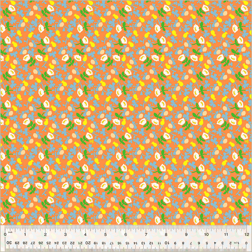 Calico Orange - Heather Ross - Studio Edit