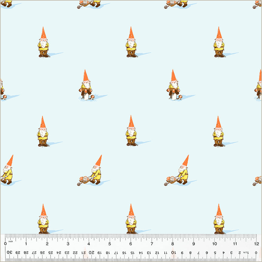Gnomes - Blue - Heather Ross - Studio Edit