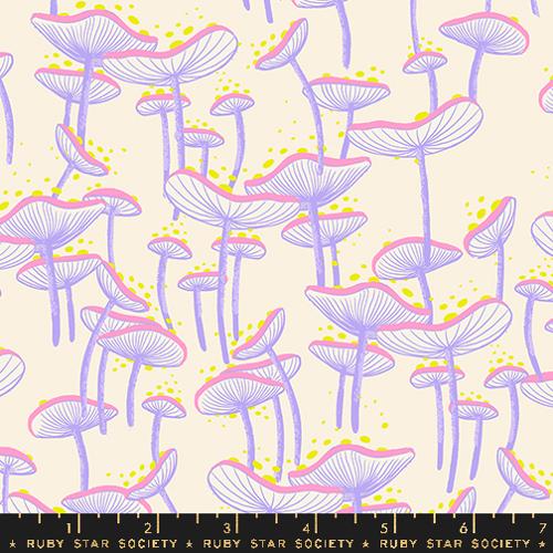 Glow Garden - Mushrooms Whimsy - Natural - Ruby Star Society