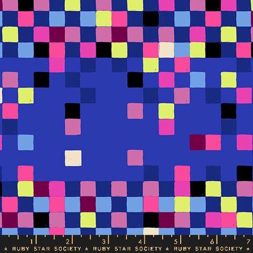 Glow Garden - Pixels - Blacklight (blue) - Ruby Star Society