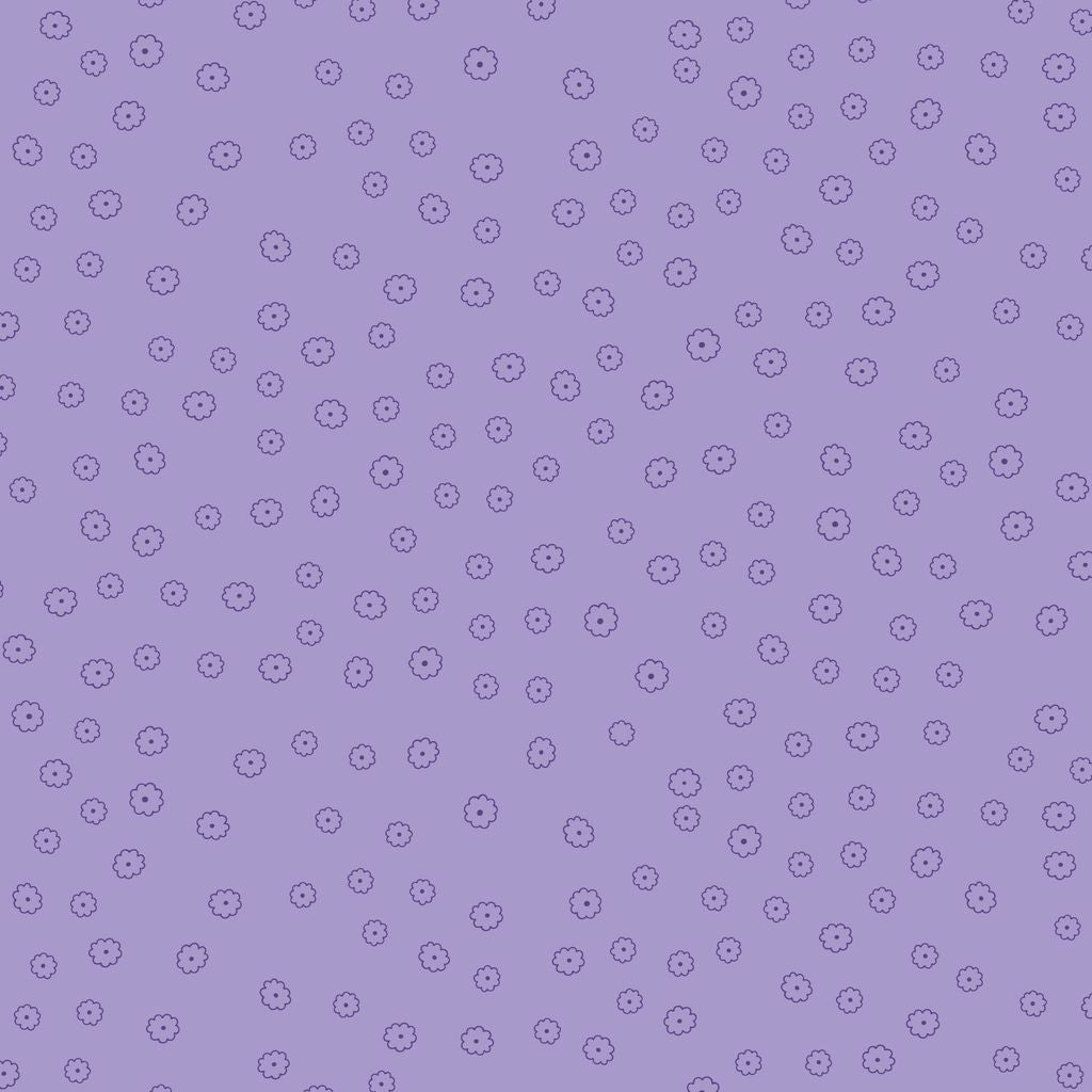 PREORDER - Tiny Flowers - Purple - Forest Friends - Cloud9