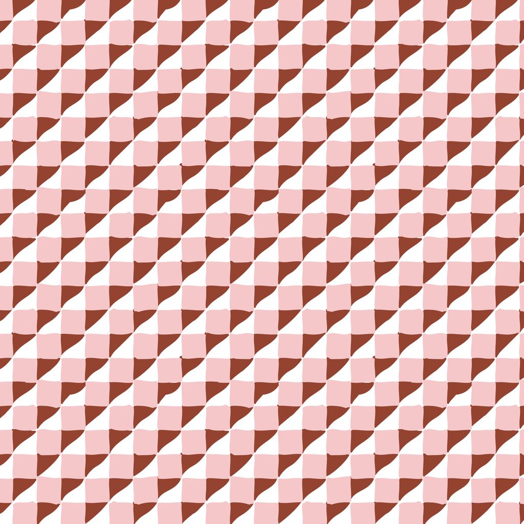 PREORDER - Geometric - Brown/Pink - House Mouse - Cloud9