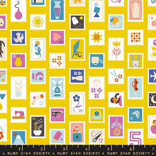 Salutations - Stamps - Golden Hour - Ruby Star Society