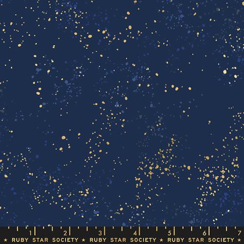 Speckled - Navy - Metallic - Ruby Star Society