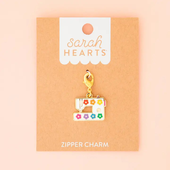 Sewing Machine - Zipper Charm