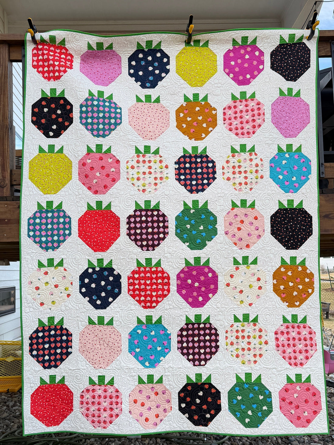 Strawberry Layer Cake Quilt