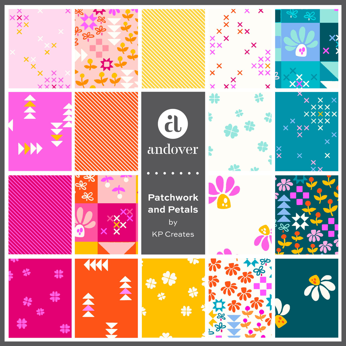 Patchwork and Petals by KP Creates - Andover - November 2026