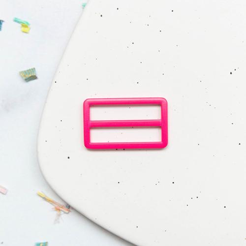 1.5" Tri Glide Buckle - Hot Pink