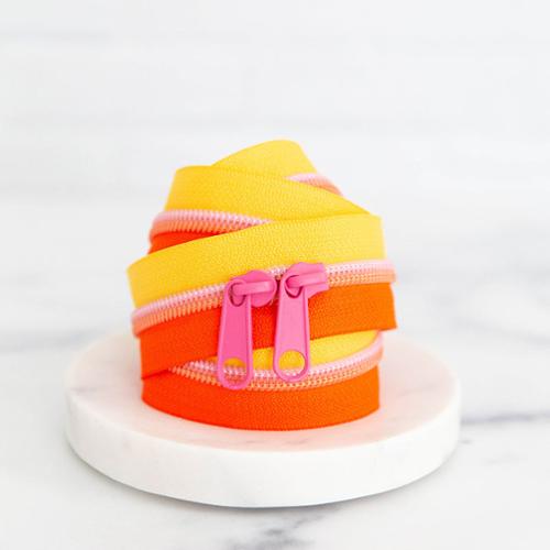 30" Zipper - Papaya Punch - Stitch Supply Co