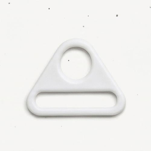 1.5" Triangle Ring - White