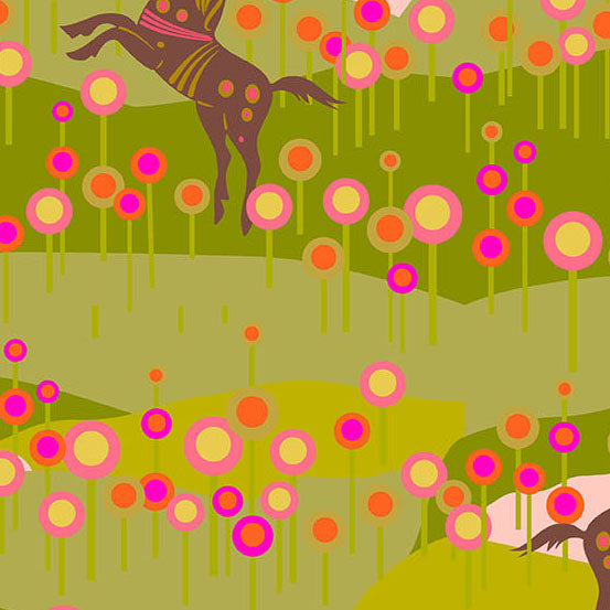 PREORDER - Horse - Lichen - Menagerie by Alison Glass - Andover