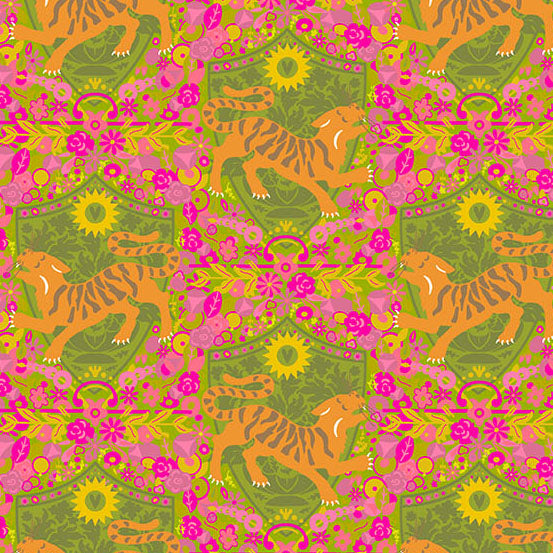 PREORDER - Tiger - Jungle - Menagerie by Alison Glass - Andover