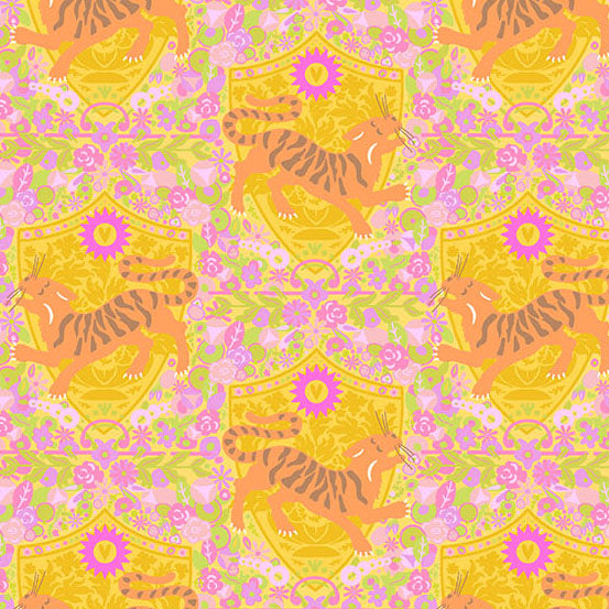 PREORDER - Tiger - Lighter Honey - Menagerie by Alison Glass - Andover
