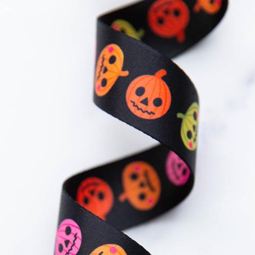 Webbing - 1.5" Pumpkin Party