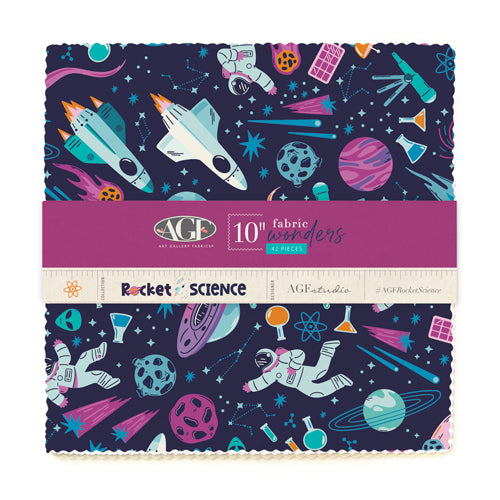 Rocket Science - Art Gallery Fabrics 10" Squares Pack - Layer Cake
