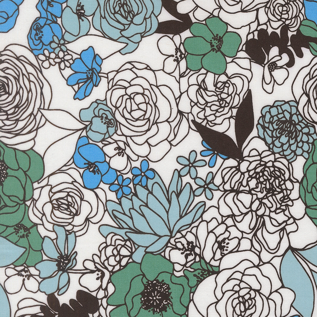 Love Dove Dusty Sky - True to Hue - Moda