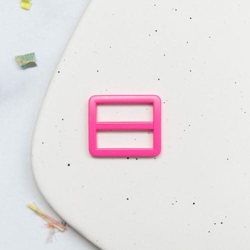 1" Tri Glide Buckle - Hot Pink