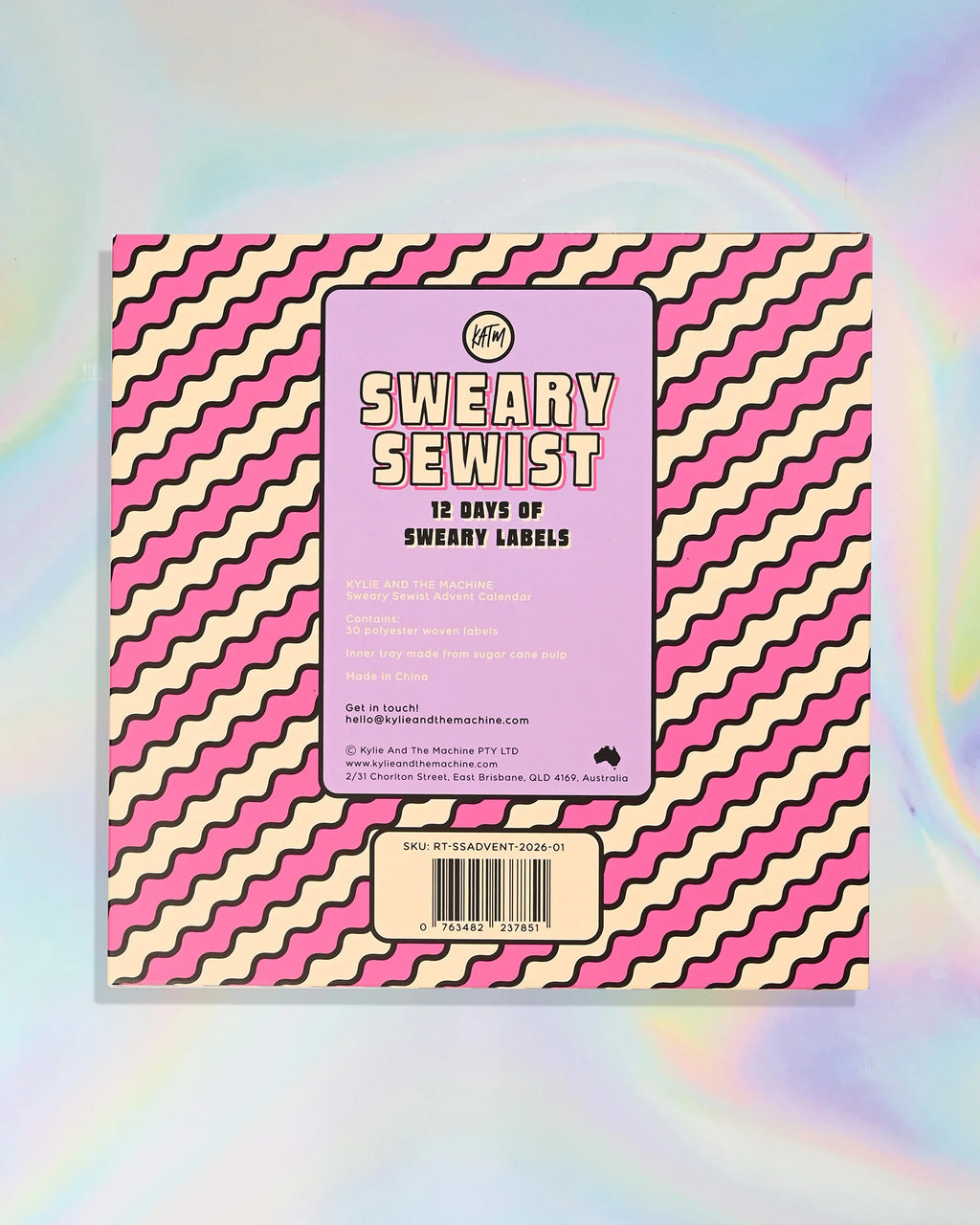 PREORDER - Limited Edition! 2026 Kylie and the Machine Advent Calendar - Sweary Sewist