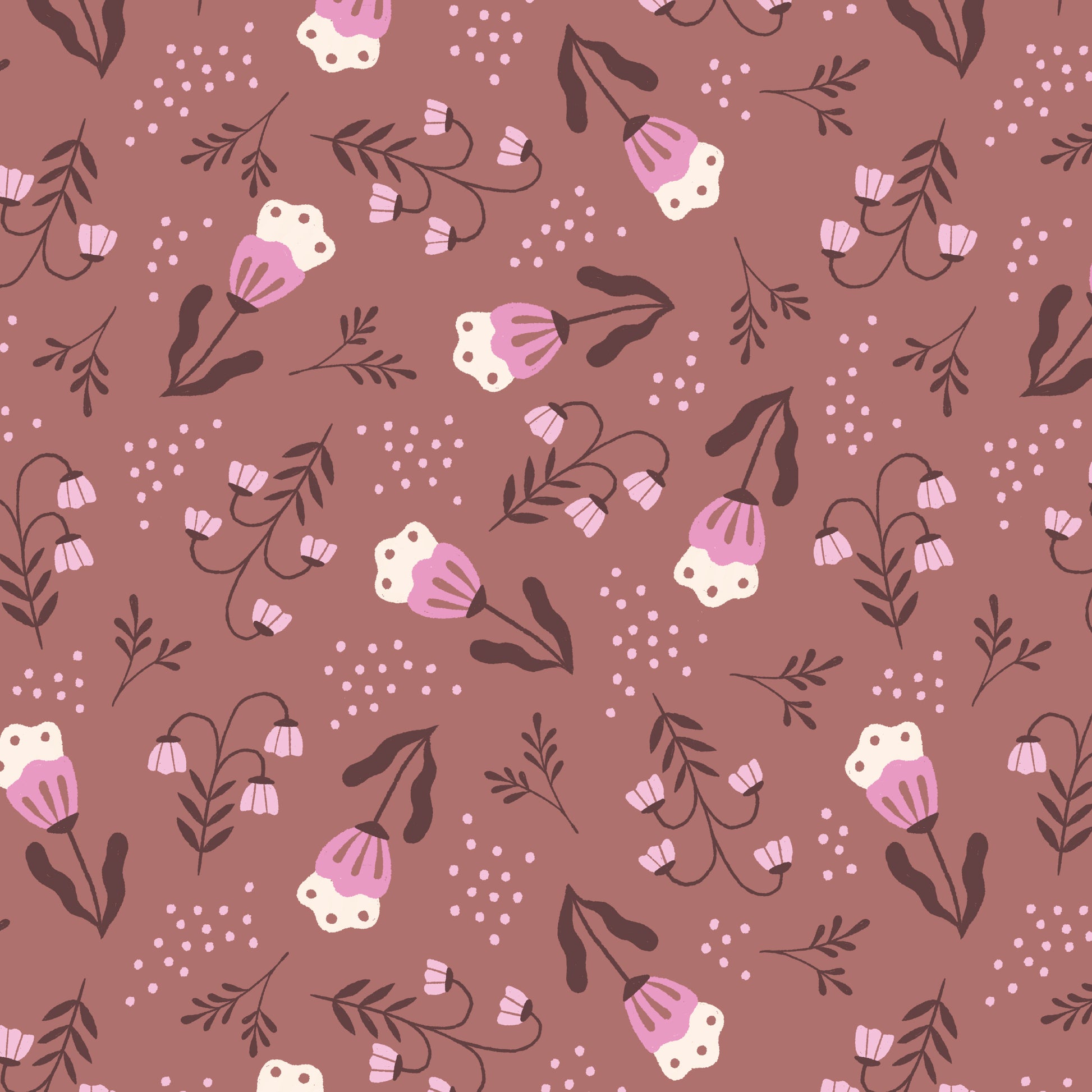 Fleur | Cocoa - Cottage Blooms - Cloud9