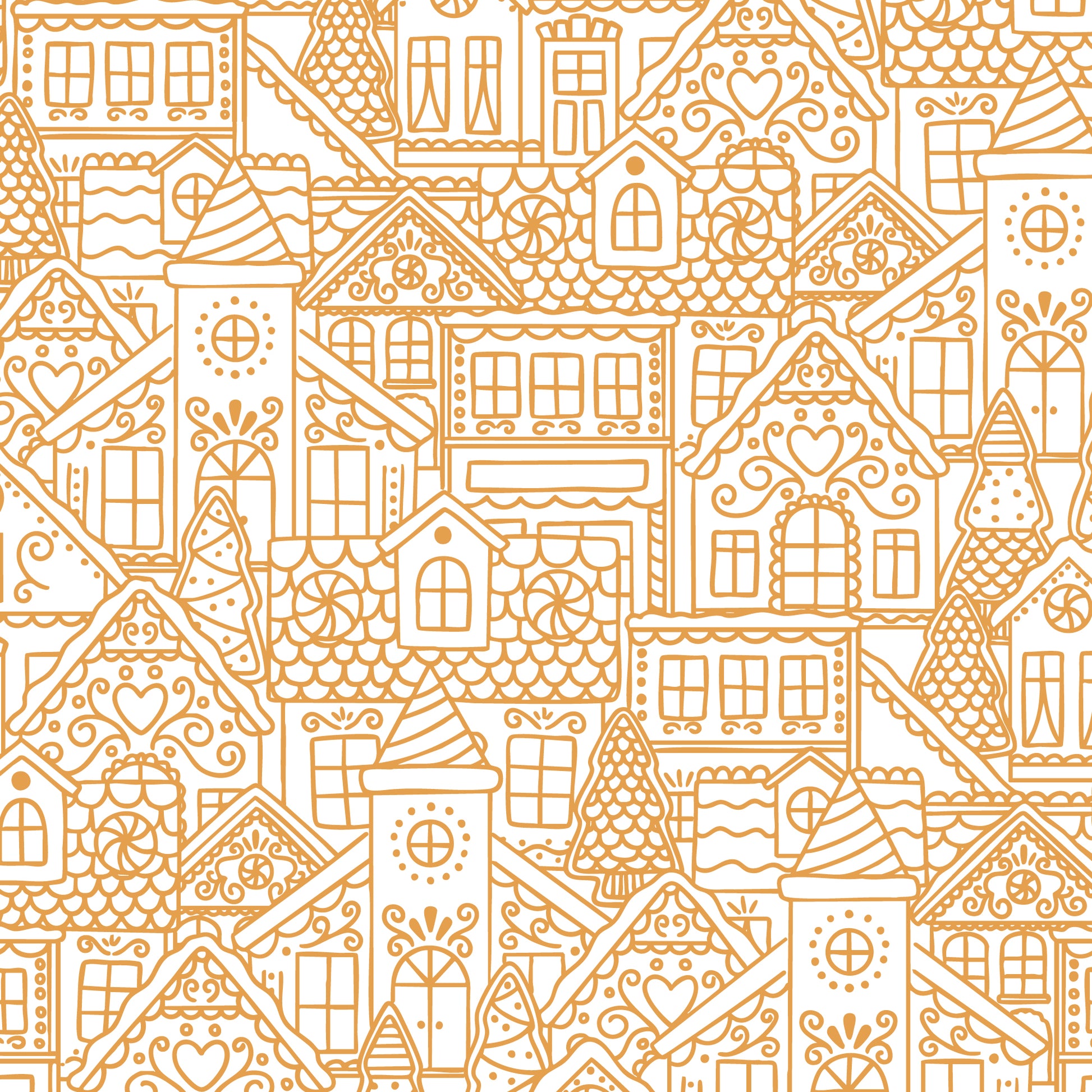 Gingerbread Village - Gold - Cloud9