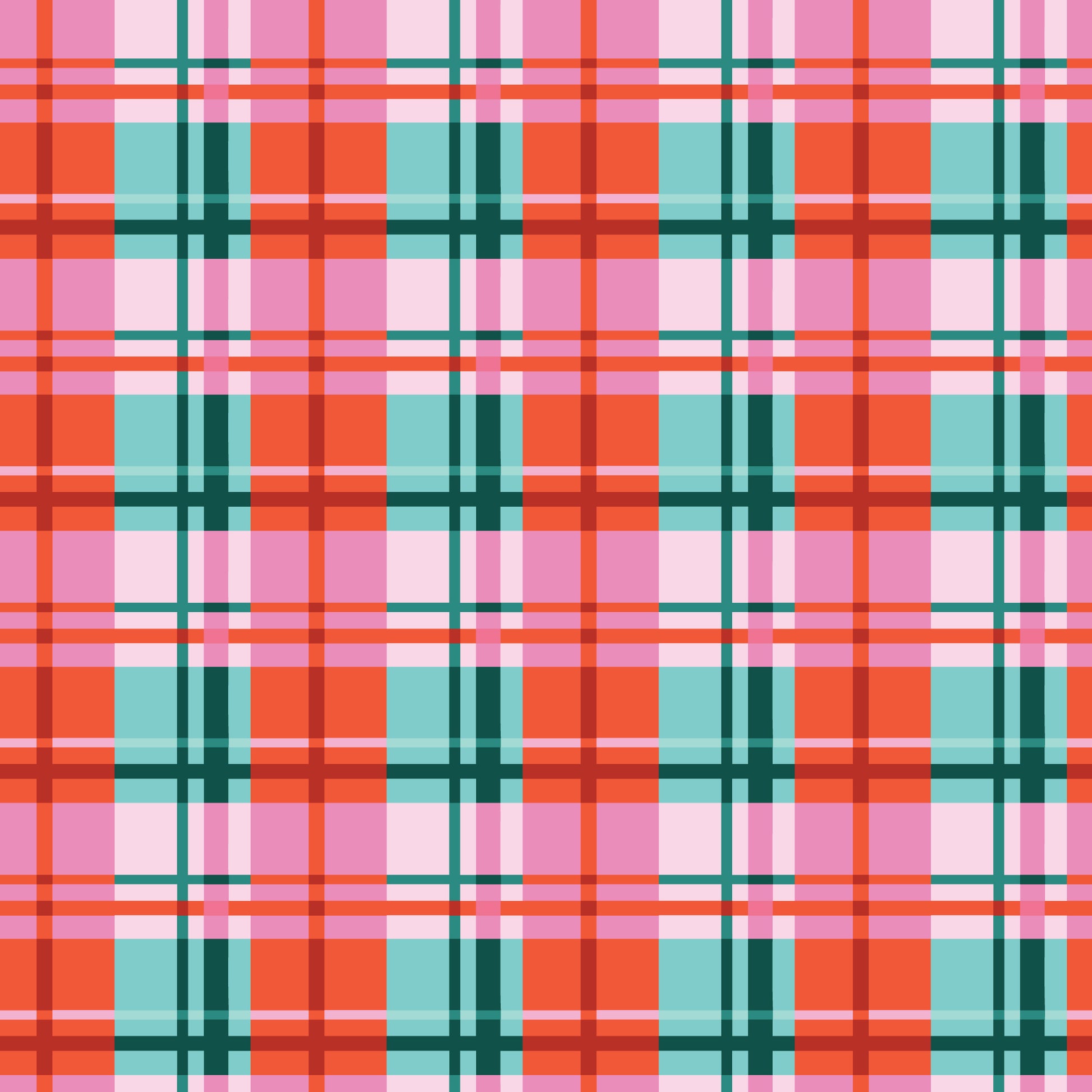 Christmas Plaid - Multi - Jolly Tidings - Cloud9