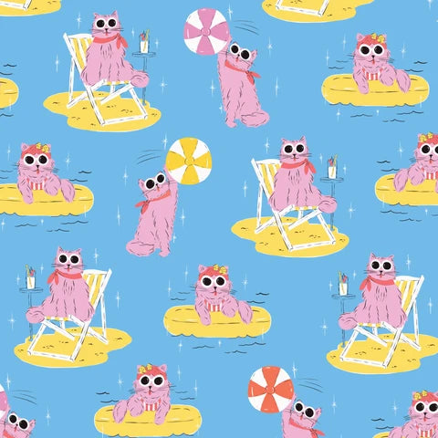 Pool Pawty - Poolside Purrfection - Cloud9
