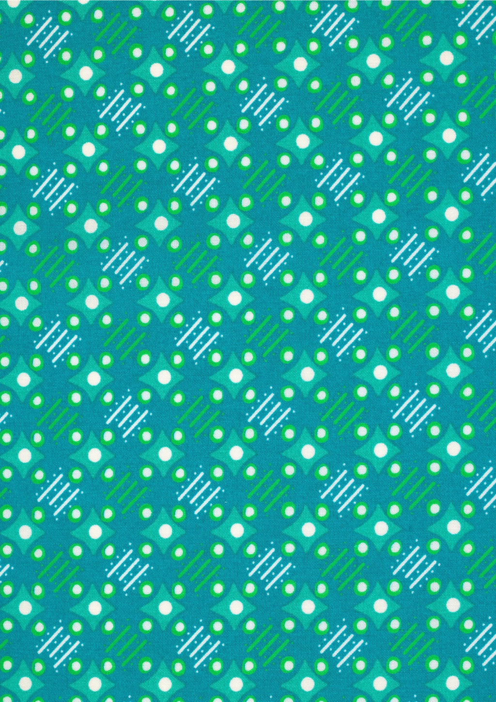 Satellite of Love Boreal Green - Cotton Coupon