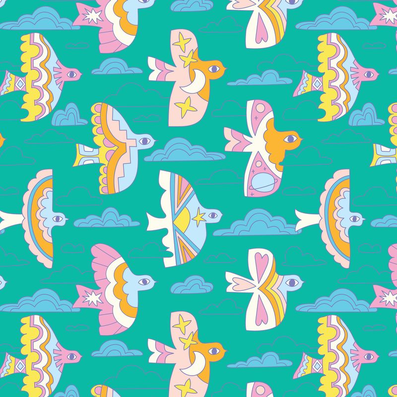 Fat Quarter Bundle - Full Collection - High in the Sky - Cloud9