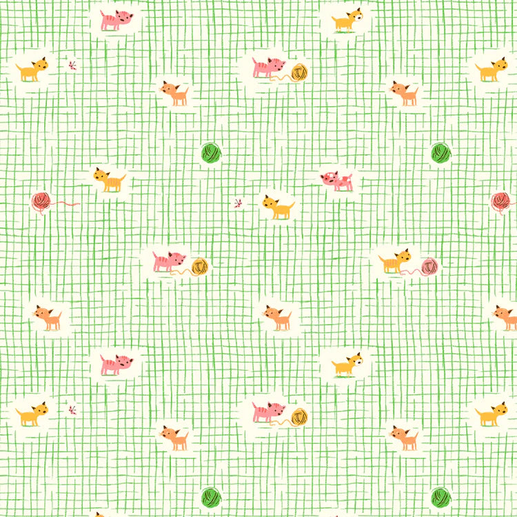 HEATHER ROSS FAVORITES  - KITTEN PLAID