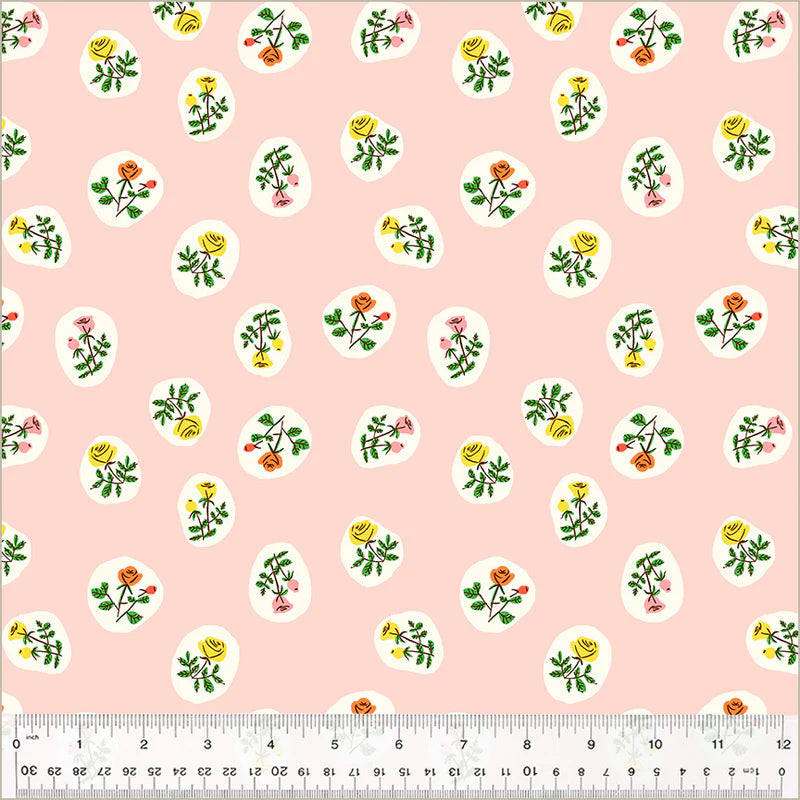 Bouquet - Blush - Heather Ross - Studio Edit