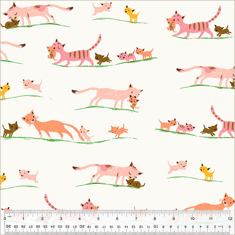 Marching Cats - Heather Ross - Studio Edit