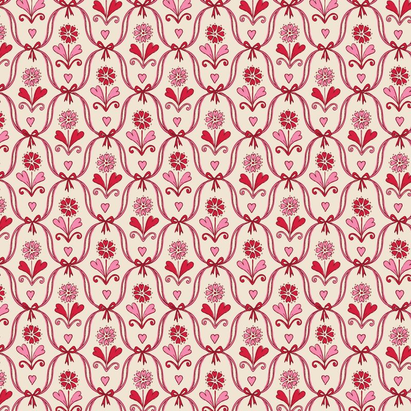 Hearts in Bloom - Cream - Folk Love - Cloud9