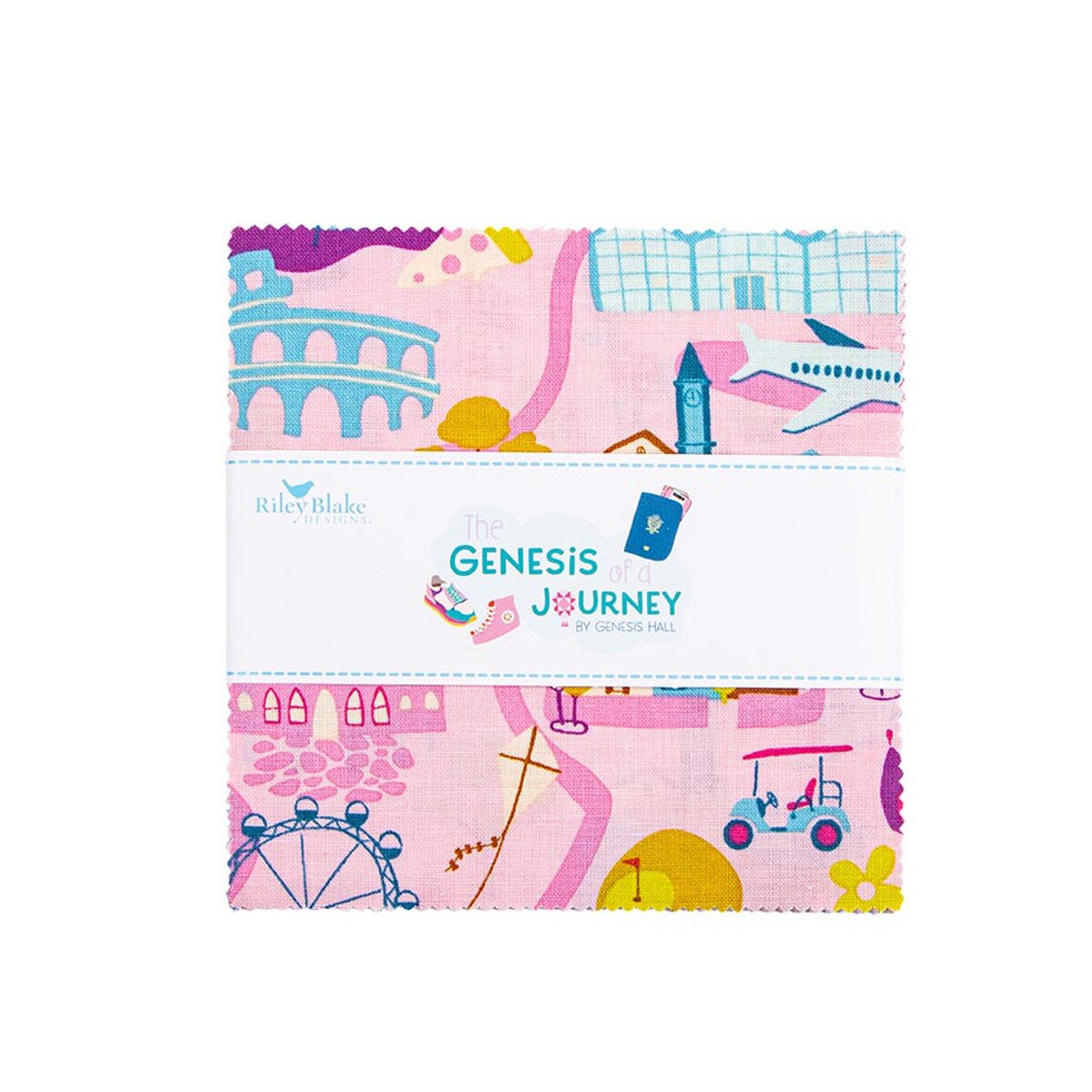 5" Stacker (charm pack) - The Genesis of a Journey