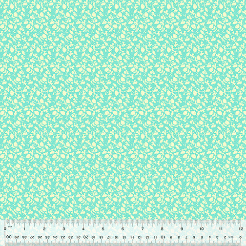 Fresh Calico - Aqua - Heather Ross - Country Mouse