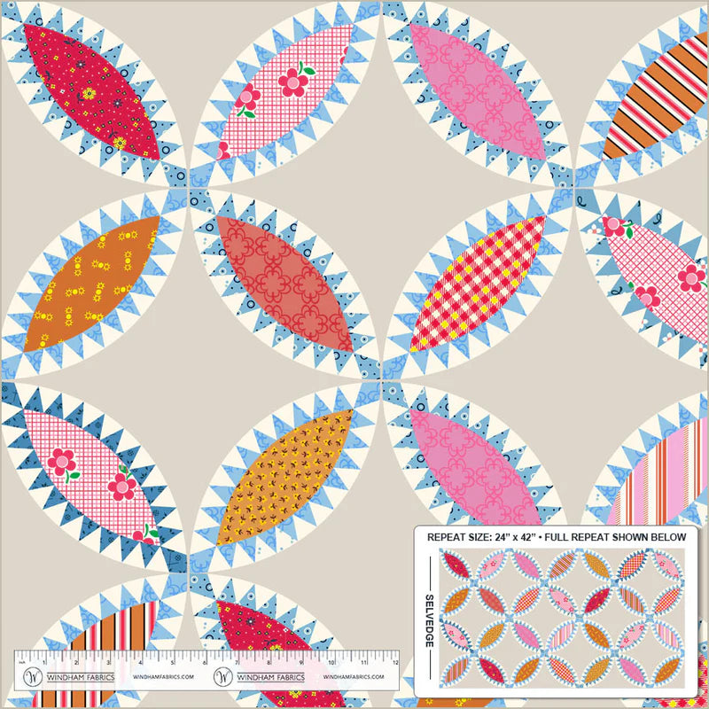 Light Leaf Cheater - Made Easy - Denyse Schmidt - Windham Fabrics