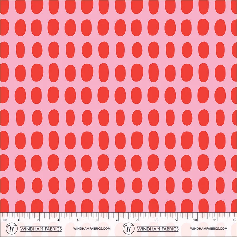 Spot - Pink - Electric Rainbow - Deborah Fisher for Windham Fabrics