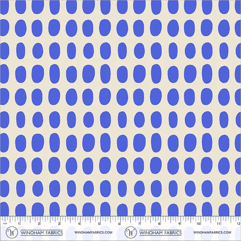 PREORDER - Spot - Cobolt - Electric Rainbow - Deborah Fisher for Windham Fabrics