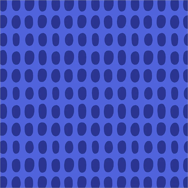PREORDER - Spot - Blue - Electric Rainbow - Deborah Fisher for Windham Fabrics