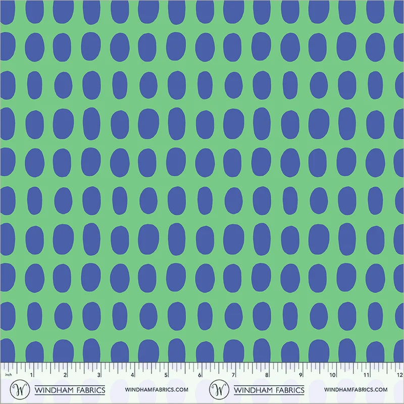 PREORDER - Spot - Jade - Electric Rainbow - Deborah Fisher for Windham Fabrics