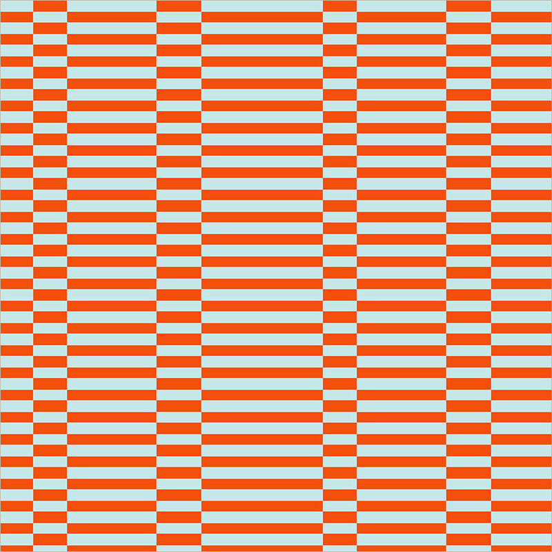 PREORDER - Annabel's Blenders - Broken Stripe - Orange/Sky