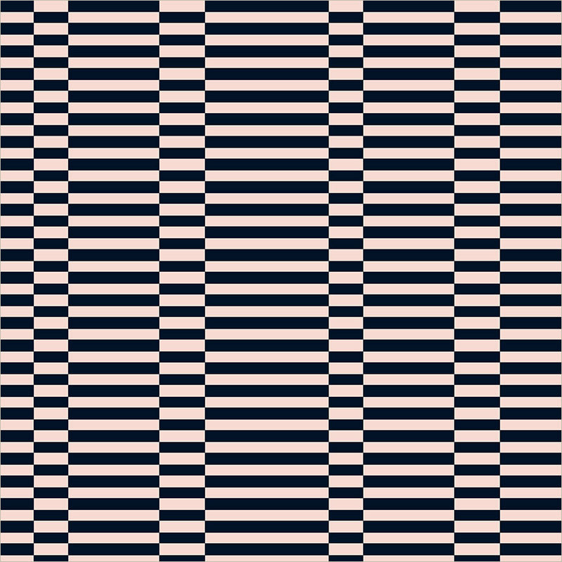 PREORDER - Annabel's Blenders - Broken Stripe - Blush/Ink