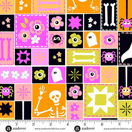 COMING SOON! Sign up to be notified! Ghostly Garden by KP Creates - Spooky Pink - Andover