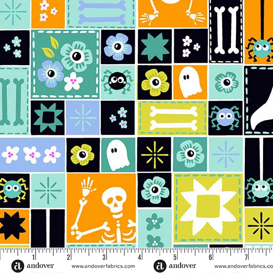 COMING SOON! Sign up to be notified! Ghostly Garden by KP Creates - Spooky Aqua - Andover
