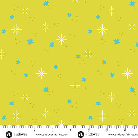 COMING SOON! Sign up to be notified! Ghostly Garden by KP Creates - Andover - Stardust - Green