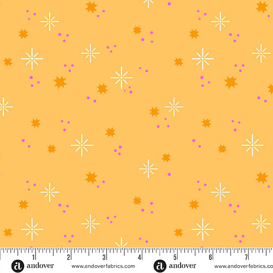 COMING SOON! Sign up to be notified! Ghostly Garden by KP Creates - Andover - Stardust - Orange