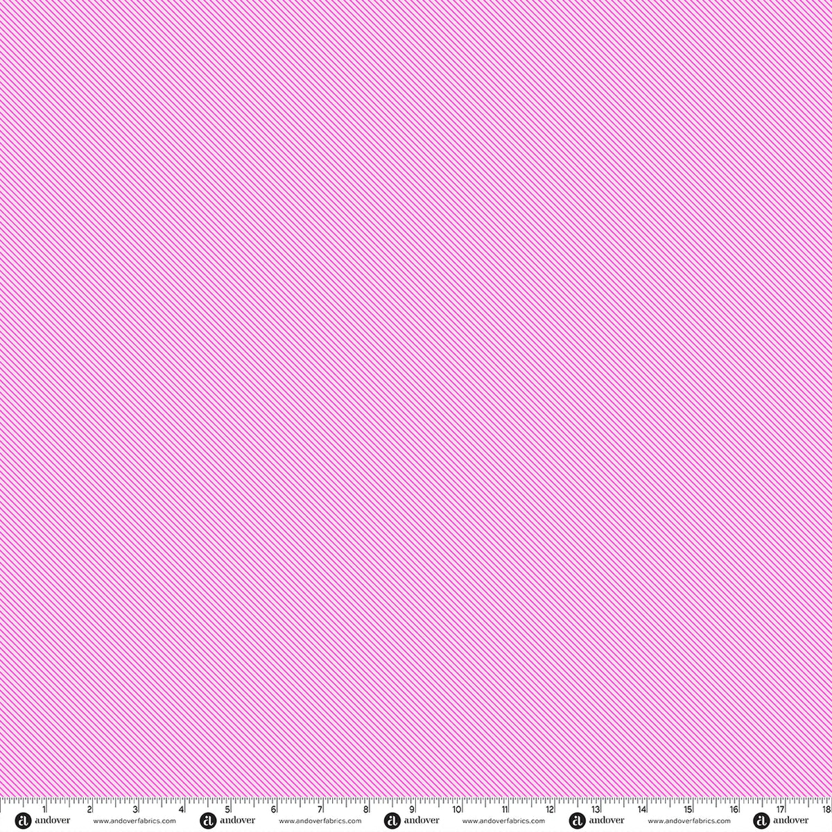 PREORDER - Sweet Stripe - Peony - Patchwork and Petals by KP Creates - Andover