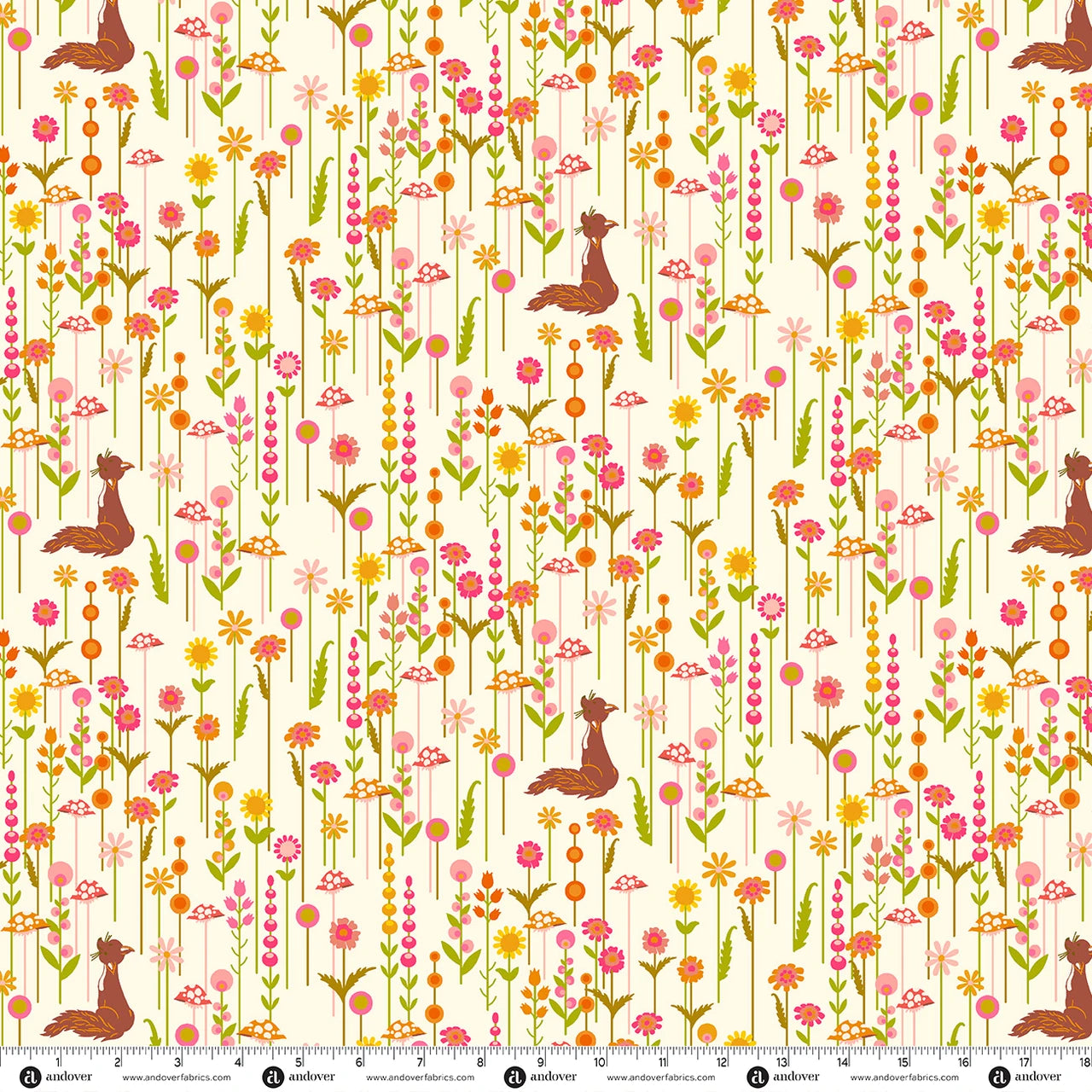 PREORDER - Fox - Day - Menagerie by Alison Glass - Andover