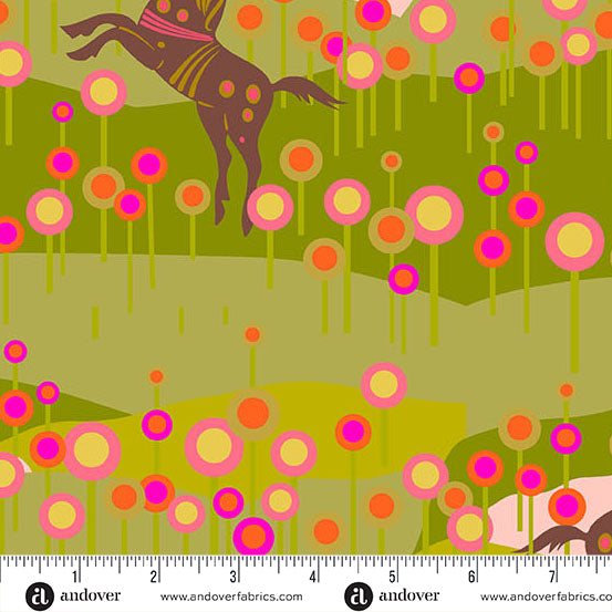 PREORDER - Horse - Lichen - Menagerie by Alison Glass - Andover