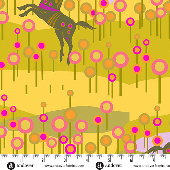 PREORDER - Horse - Light Honey - Menagerie by Alison Glass - Andover