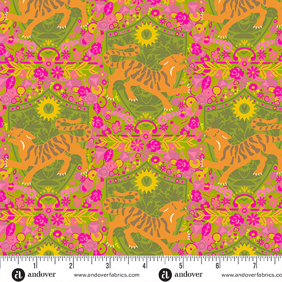 PREORDER - Tiger - Jungle - Menagerie by Alison Glass - Andover